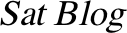Sat Blog